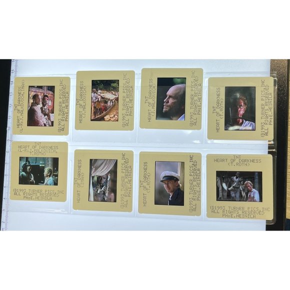 TNT Movie Press Kit Heart of Darkness 1993 Tim Roth John Malkovich Photos Slides - Picture 2 of 7